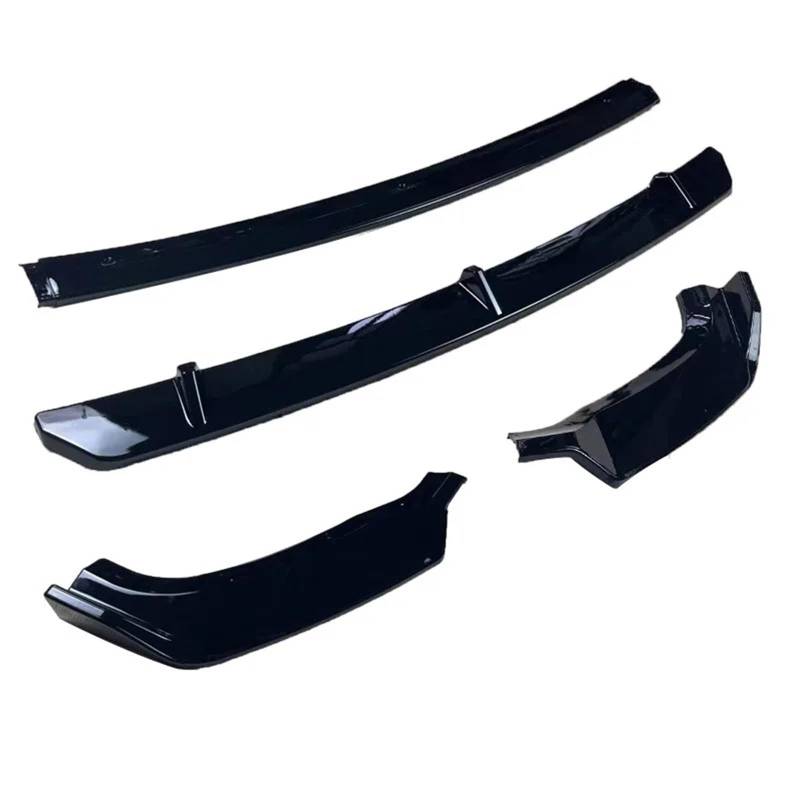 Frontspoiler Für Q5 2019 2020 2021 Auto Front Stoßstange Lip Splitter Diffusor Frontal Untere Lippe Klinge Spoiler Körper Außen Kit Zubehör Lippe Frontspoiler Splitter(Gloss Black) von DWTNMEX