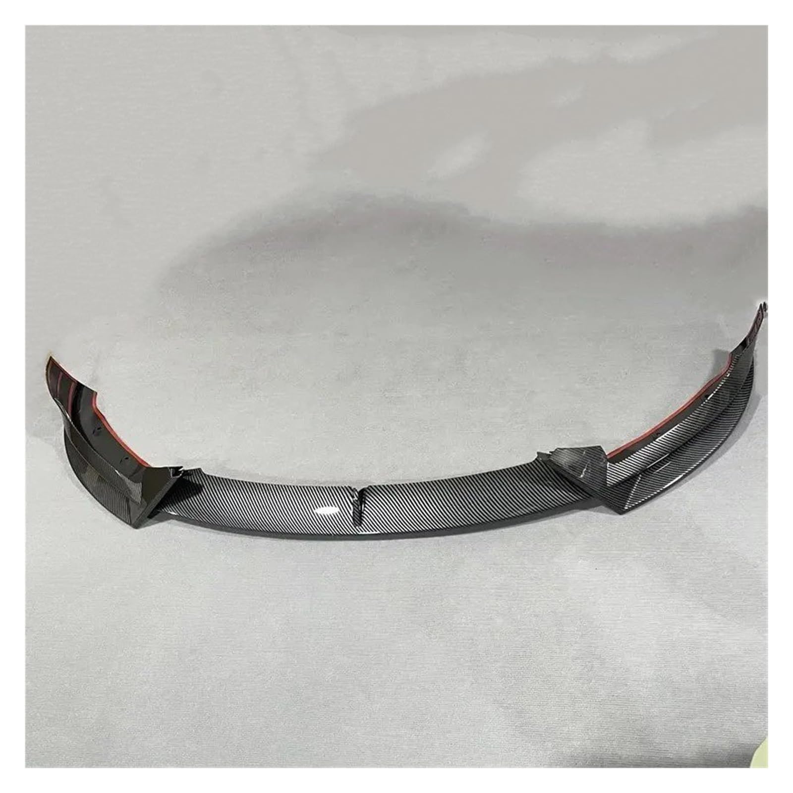 Frontspoiler Für Tesla Für Modell 3 2017-2022 Glanz Schwarz Front Stoßstange Lippe Kinn Diffusor Body Kit Spoiler Deflektor Tuning Zubehör Geändert Lippe Frontspoiler Splitter(Carbon Look) von DWTNMEX