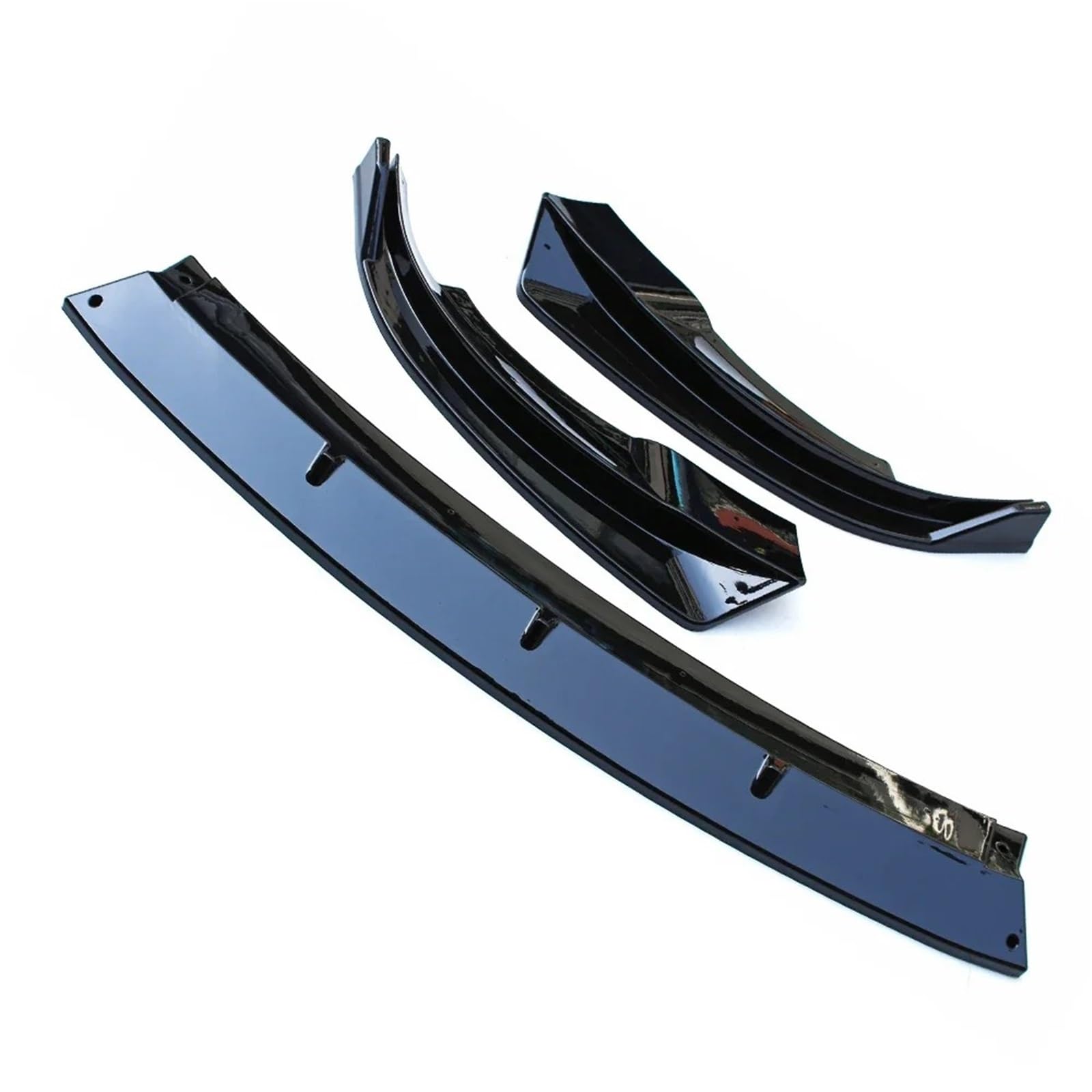 Frontspoiler Für Tesla Für Modell Y 2018 2019 2020 2021 2022 2023 2024 Front Lip Splitter Kinn Diffusor BodyKits Spoiler Deflektor Tuning Lippe Frontspoiler Splitter(Gloss Black) von DWTNMEX