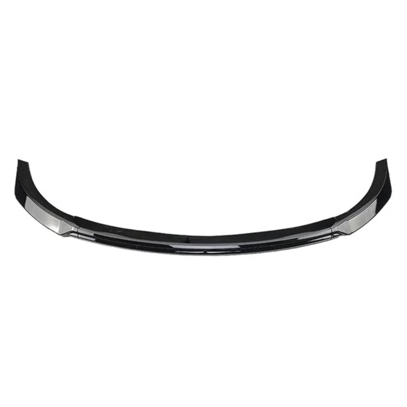 Frontspoiler Für Tesla Für Modell Y 2020-2022 ABS Glänzend Schwarz Carbon Fiber Front Bumper Spoiler Lip Splitter Guard Board Körper Kit Lippe Frontspoiler Splitter(Glossy Black) von DWTNMEX