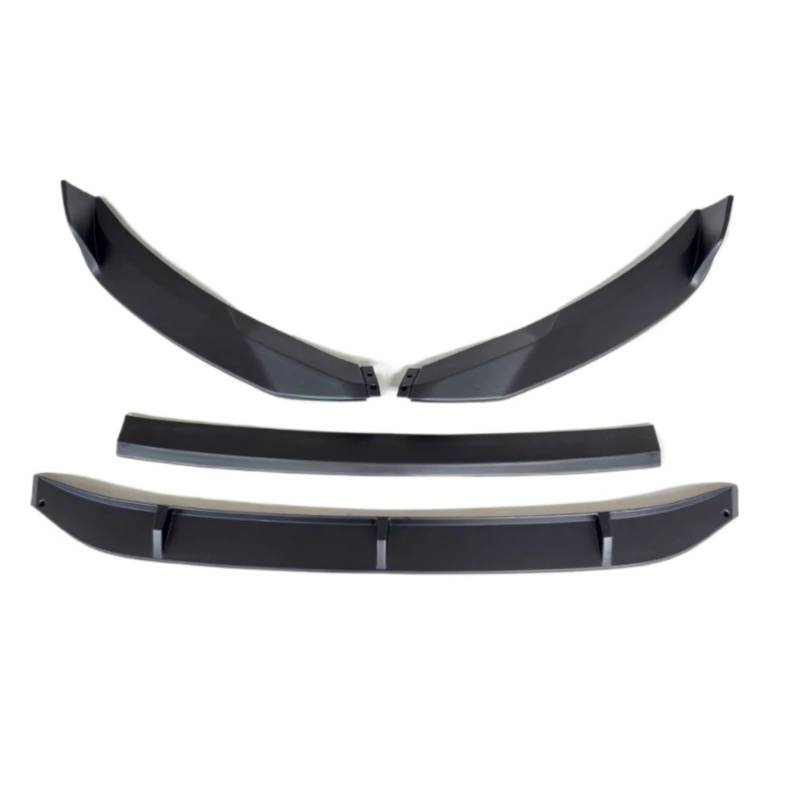 Frontspoiler Für VW Für Arteon CC 2019 2020 2021 ABS Frontschürze Spoiler Lip Unteren Körper Kit Diffusor Splitter Tuning Schutz Glänzend Schwarz Lippe Frontspoiler Splitter(Matte Black) von DWTNMEX