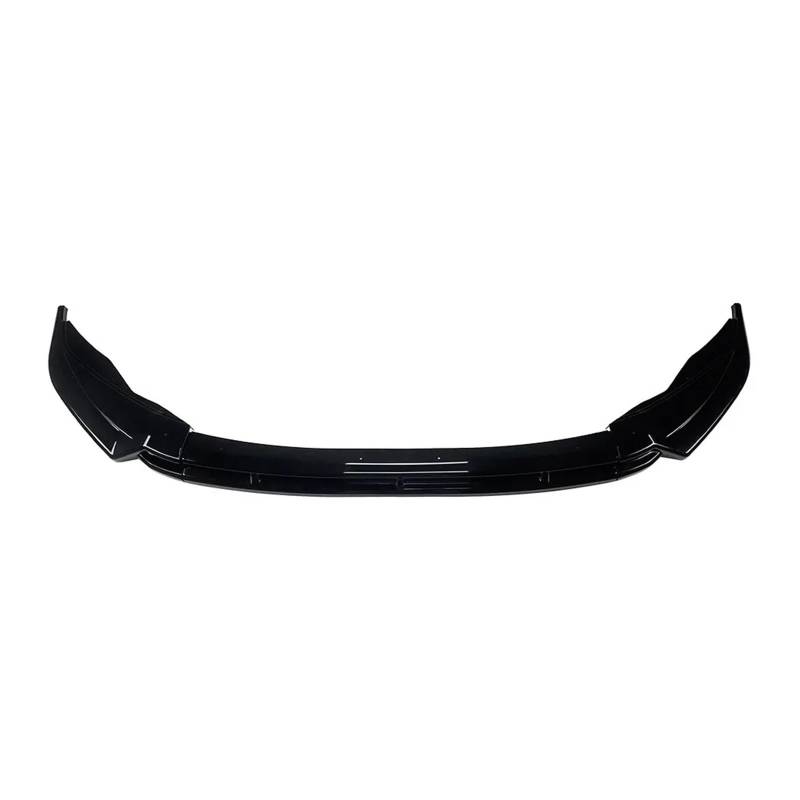 Frontspoiler Für VW Für Tiguan Für MK2 Für 2017 2018 2019 2020 Frontstoßstange Splitter Lip Diffusor Front Surround Spoiler Guard Body Kits Lippe Frontspoiler Splitter(Glossy Black) von DWTNMEX