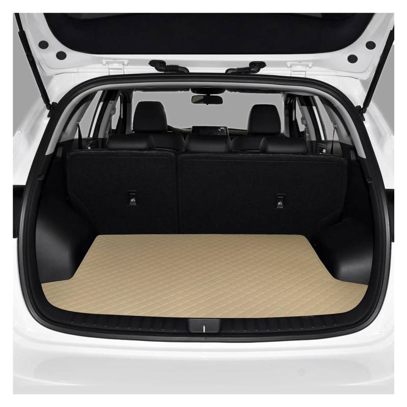 Kofferraumwanne Für A7 Für Sportback 2019 2020 2021 2022 2023 2024 Kofferraummatte Gepäckraumteppich Autoinnenausstattung Auto Kofferraummatten(All Beige) von DWTNMEX