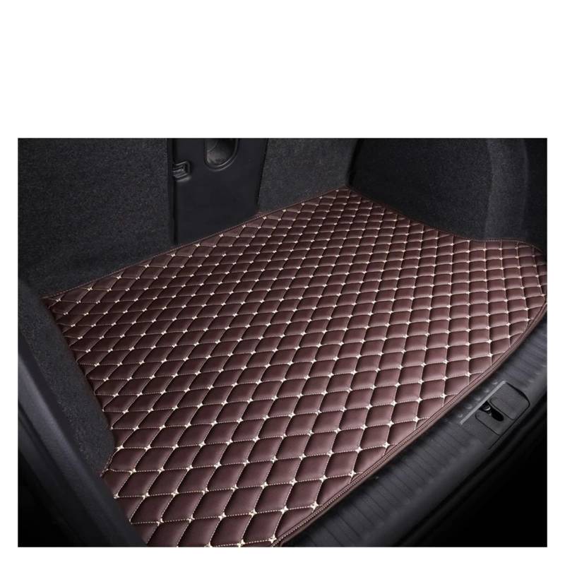 Kofferraumwanne Für Koleos 2009 2010 2011 2012 2013 2014 Auto Kofferraum Matte Cargo-Liner Teppich Innen Teile Zubehör Abdeckung Auto Kofferraummatten(Coffee) von DWTNMEX