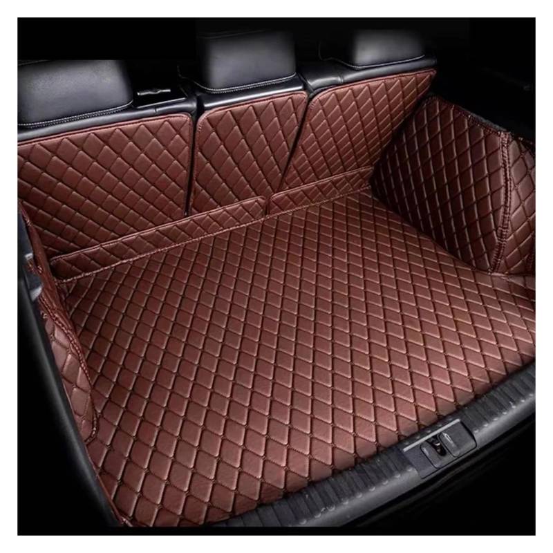 Kofferraumwanne Für Q7 2016 2017 2018 2019 2020 2021 2022 Kofferraummatten wasserdichte Schutzmatte Spezielles Autozubehör Auto Kofferraummatten(Coffee Color 3D) von DWTNMEX
