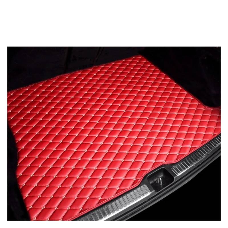 Kofferraumwanne Für X4 G02 2019 2020 2021 2022 Auto Kofferraum Matte Cargo-Liner Teppich Innen Teile Zubehör Auto Kofferraummatten(Red) von DWTNMEX