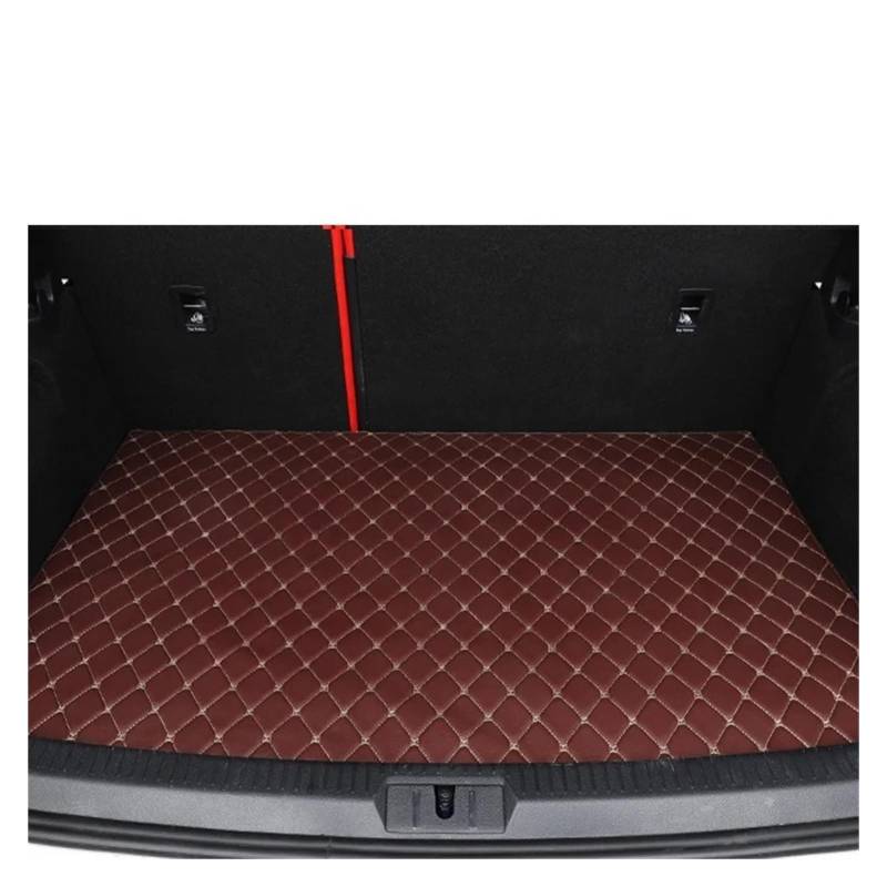 Kofferraumwanne Für X5 E53 Fünf Sitze 2004 2005 2006 2007 Auto Kofferraummatte Cargo-Liner Teppich Innenausstattung Abdeckung Auto Kofferraummatten(Dark Brown) von DWTNMEX