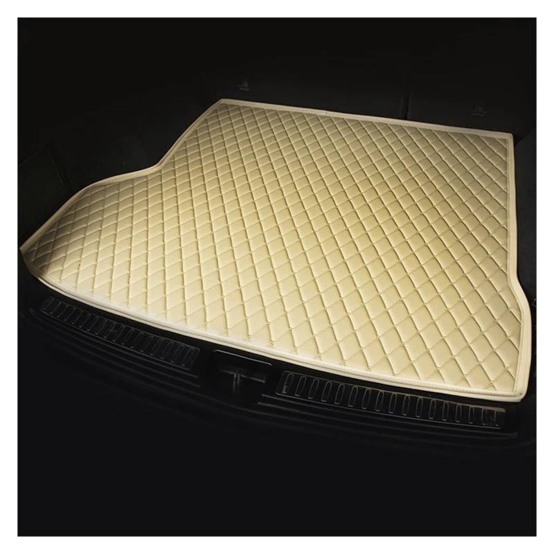 Kofferraumwanne Für X5 E70 Fünf Sitze 2008 2009 2010 2011 2012 2013 Auto Kofferraummatte Cargo-Liner Teppich Innenausstattung Abdeckung Auto Kofferraummatten(Beige) von DWTNMEX