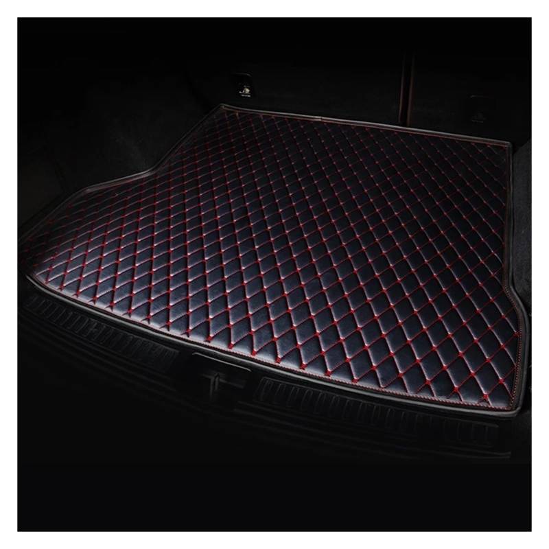 Kofferraumwanne Für X5 E70 Fünf Sitze 2008 2009 2010 2011 2012 2013 Auto Kofferraummatte Cargo-Liner Teppich Innenausstattung Abdeckung Auto Kofferraummatten(Black-red) von DWTNMEX