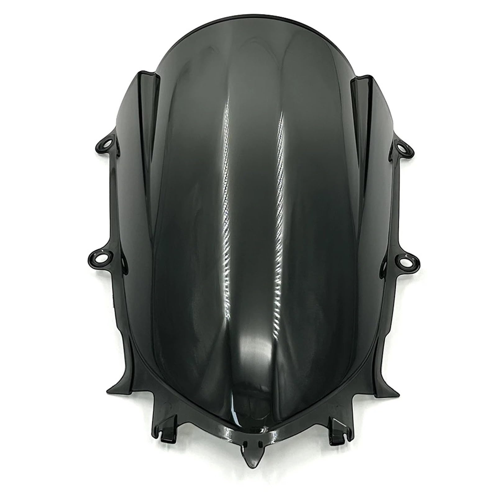 Motorrad Windabweiser Für YZF R7 2022-2024 R6 2017-2024 Windschutzscheibe Wind Deflectore Windschutzscheibe Spoiler Motorrad Double Bubble Spoiler Motorrad Windschutzscheibe(Gray) von DWTNMEX