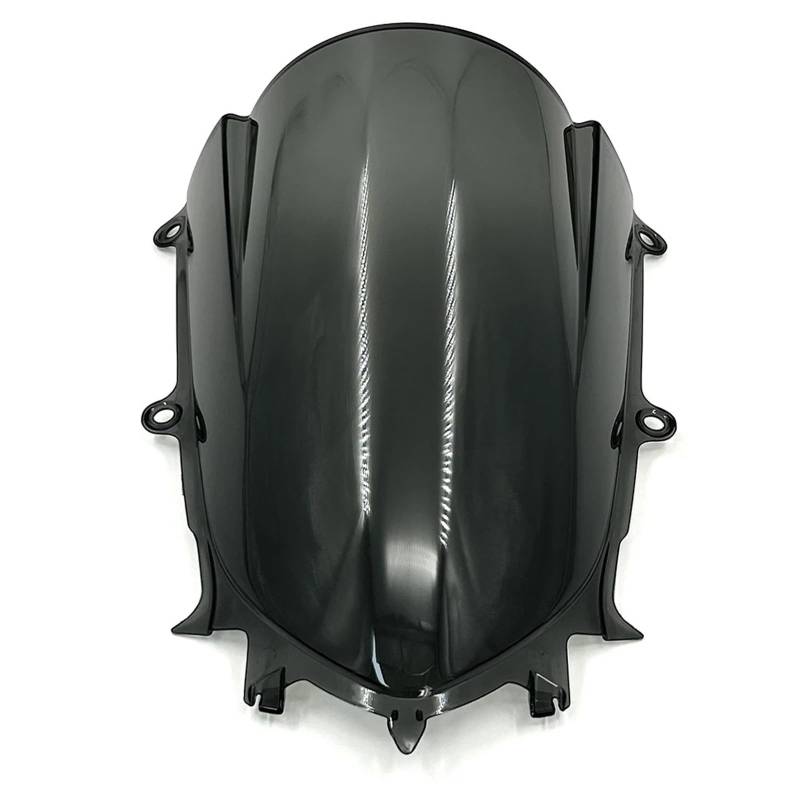 Motorrad Windabweiser Für YZF R7 2022-2024 R6 2017-2024 Windschutzscheibe Wind Deflectore Windschutzscheibe Spoiler Motorrad Double Bubble Spoiler Motorrad Windschutzscheibe(Gray) von DWTNMEX