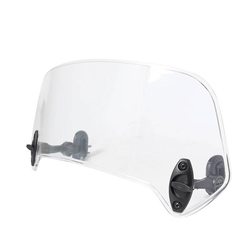 Motorrad Windabweiser Universal Motorrad Einstellbare Clip Auf Windschutzscheibe Verlängerung Spoiler Deflektor Motorrad Windschutzscheibe(Transparent) von DWTNMEX