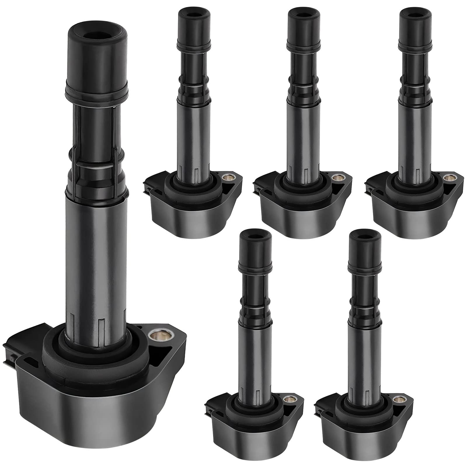 DWVO Zündspulen 6 Stück kompatibel mit 2000-2007 Accord / 1999-2007 Odyssey / 1999-2008 Acura CL RL TL 3.0L 3.2L 3.5L 1.7L V6 L4 DWVO Zündspulen 6 Stück kompatibel mit 2000-2007 Accord / 1999-2007 Odyssey / 1999-2008 Acura CL RL TL 3.0L 3.2L 3.5L 1.7L V6 L4 von DWVO