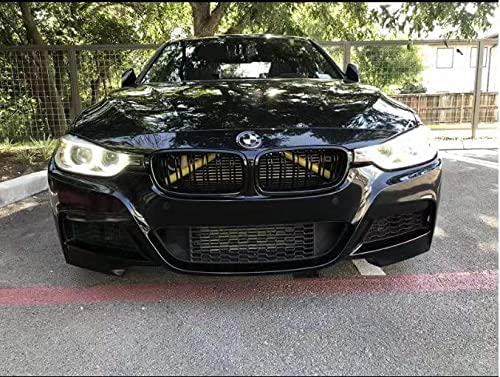 DWVV Kühlergrill Einsatz für BMW F20 F30, frontgrill einsatz für 320i 328i 330i 335i 428i(F20 F30, Gelb) von TZYSZDB