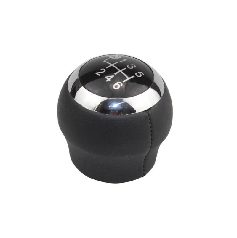 Auto Schaltknauf 5/6 Gang Auto Schaltknauf Hebel Shifter Stick Handball Kompatibel Mit Toyota Corolla RAV4 Avensis Yaris Verso Auris Aygo(Black 6 Speed) von DXLSAEU