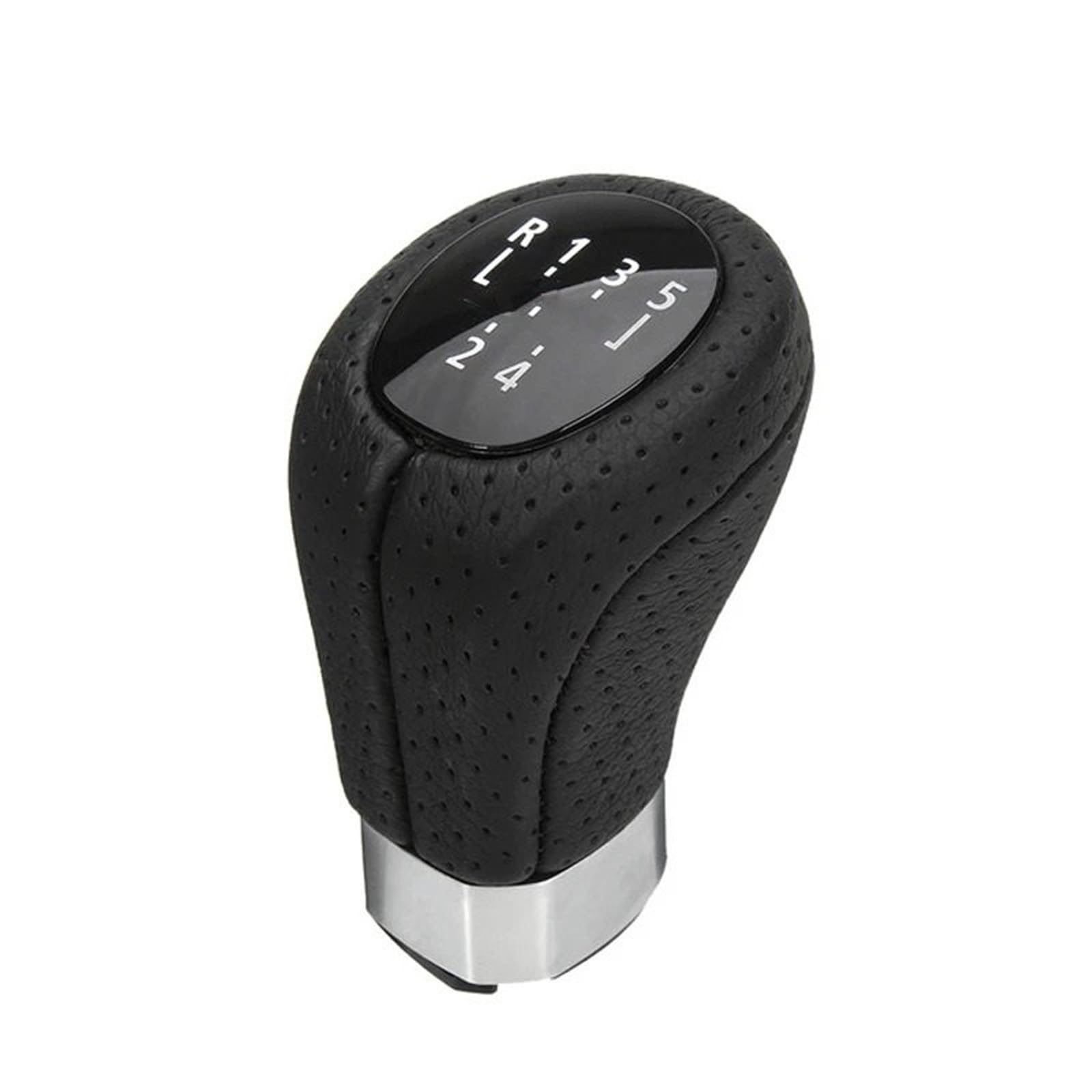 Auto Schaltknauf Auto Schaltknauf 5 Gang 6 Gang Für E90 E91 E92 LHD Manuelle Getriebe Griff Hebel Stick Mit PU Boot(5 M Logo Shift Knob) von DXLSAEU