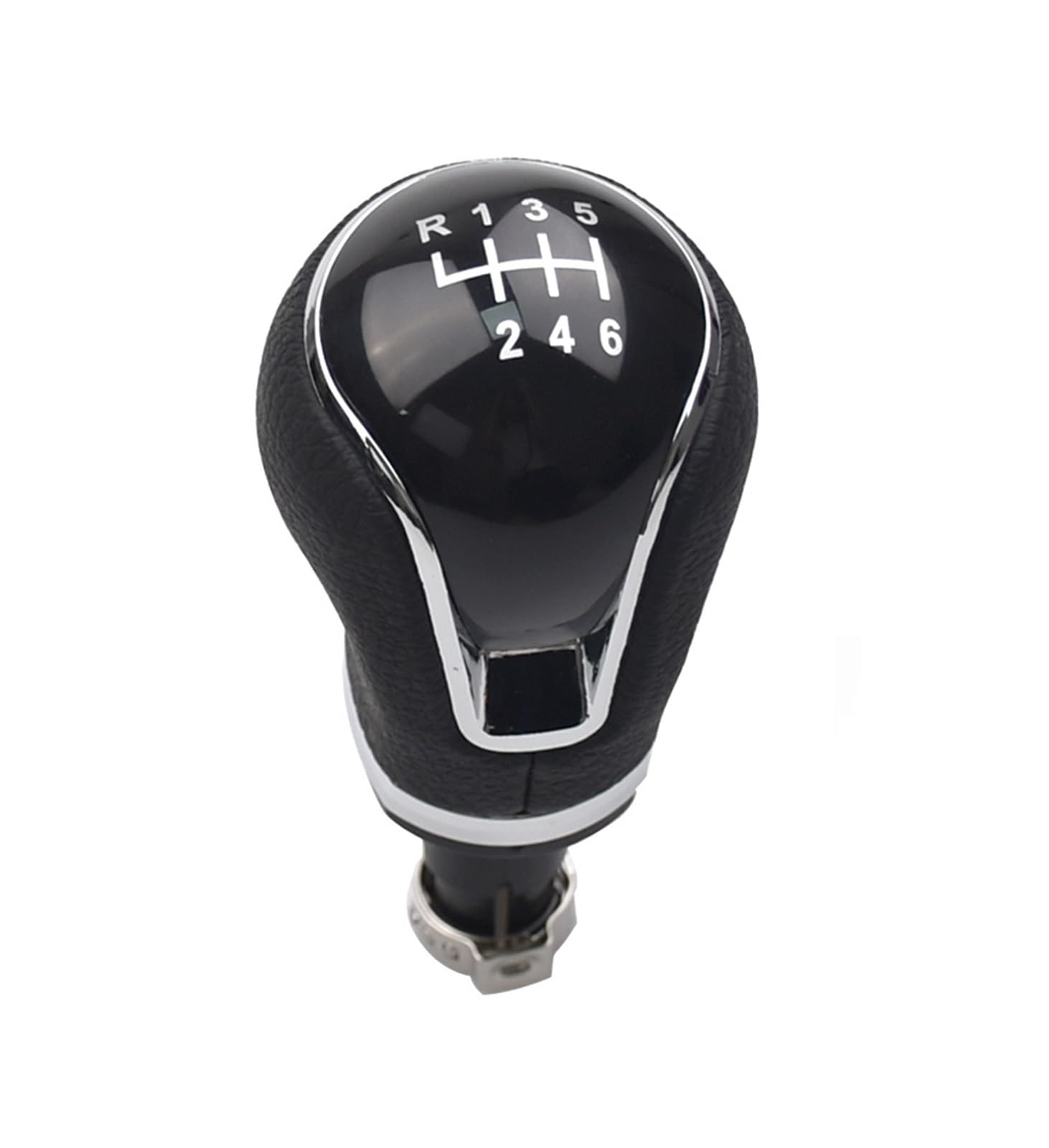 Auto Schaltknauf Kompatibel Mit SEAT IBIZA IV 6j 2009 2010 2011 2012 2013 2014 2015 2016 2017 5 6-Gang-Schalthebelmanschette Für Schaltknauf(6 Speed) von DXLSAEU