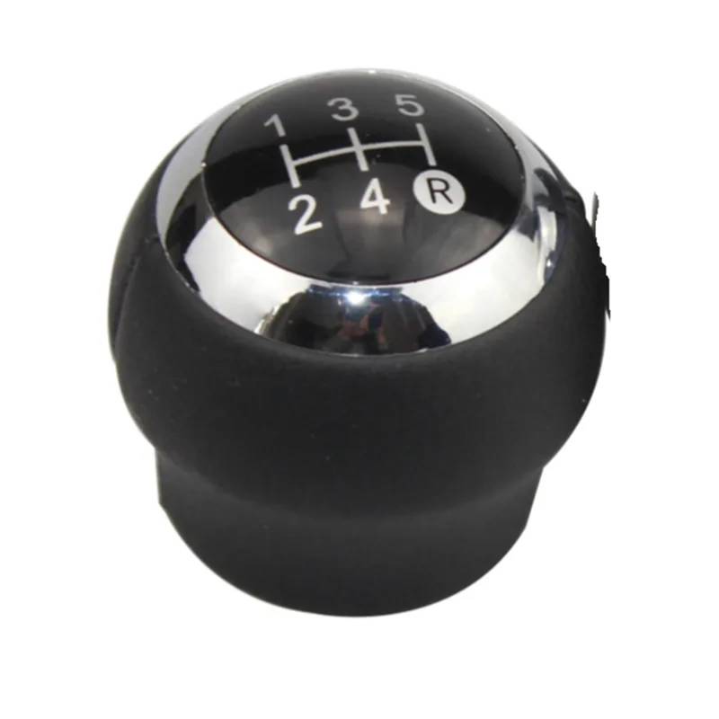 Auto Schaltknauf Kompatibel Mit Toyota Corolla Verso 2007 2008 2009 2010 2011 2013 5/6-Gang-Auto-Schaltknauf, Hebel, Handhebel, Kofferraumabdeckung(Black Cap 5 Speed) von DXLSAEU
