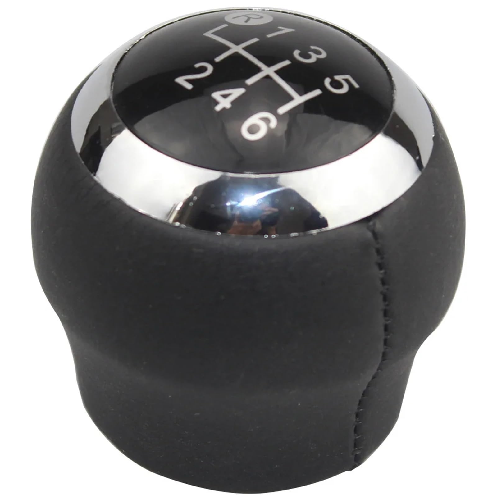 Auto Schaltknauf Kompatibel Mit Toyota Corolla Verso 2007 2008 2009 2010 2011 2013 5/6-Gang-Auto-Schaltknauf, Hebel, Handhebel, Kofferraumabdeckung(Black Cap 6 Speed) von DXLSAEU