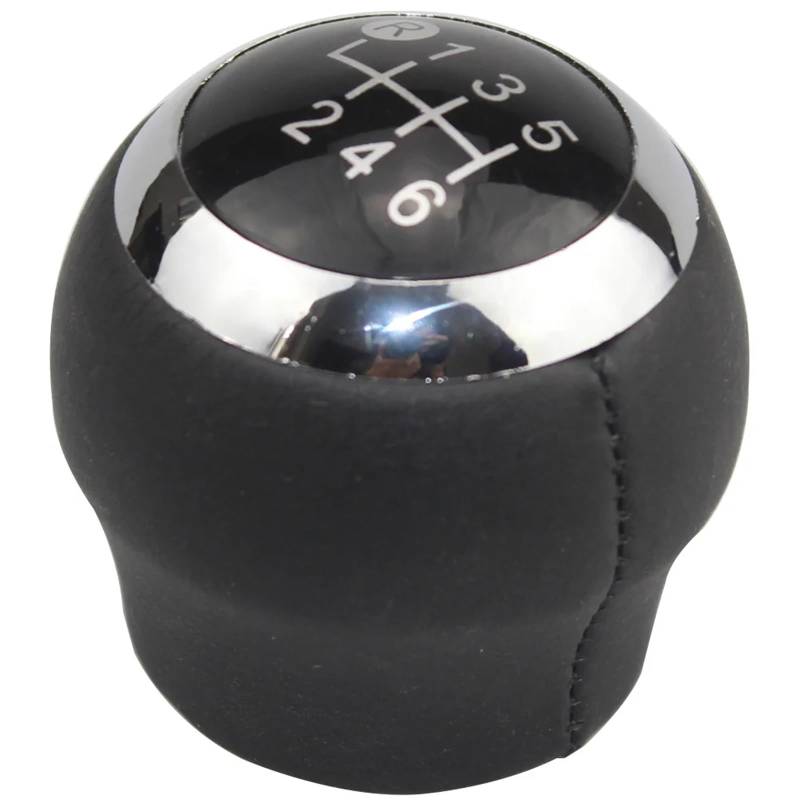 Auto Schaltknauf Kompatibel Mit Toyota Corolla Verso 2007 2008 2009 2010 2011 2013 5/6-Gang-Auto-Schaltknauf, Hebel, Handhebel, Kofferraumabdeckung(Black Cap 6 Speed) von DXLSAEU