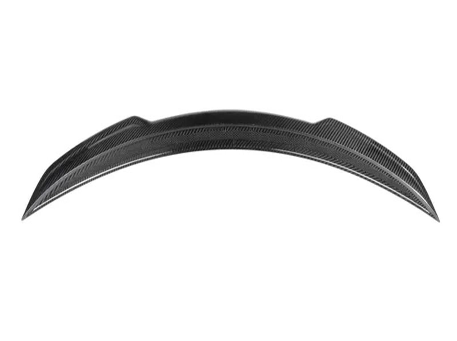 Für 3 Serie M3 F30 F80 320i 330 Carbon Spoiler Shunt Hinten Schwanz Flossen Entenschnabel Auto Flügel Nachrüstung(PSM Matte Black) von DXLSAEU