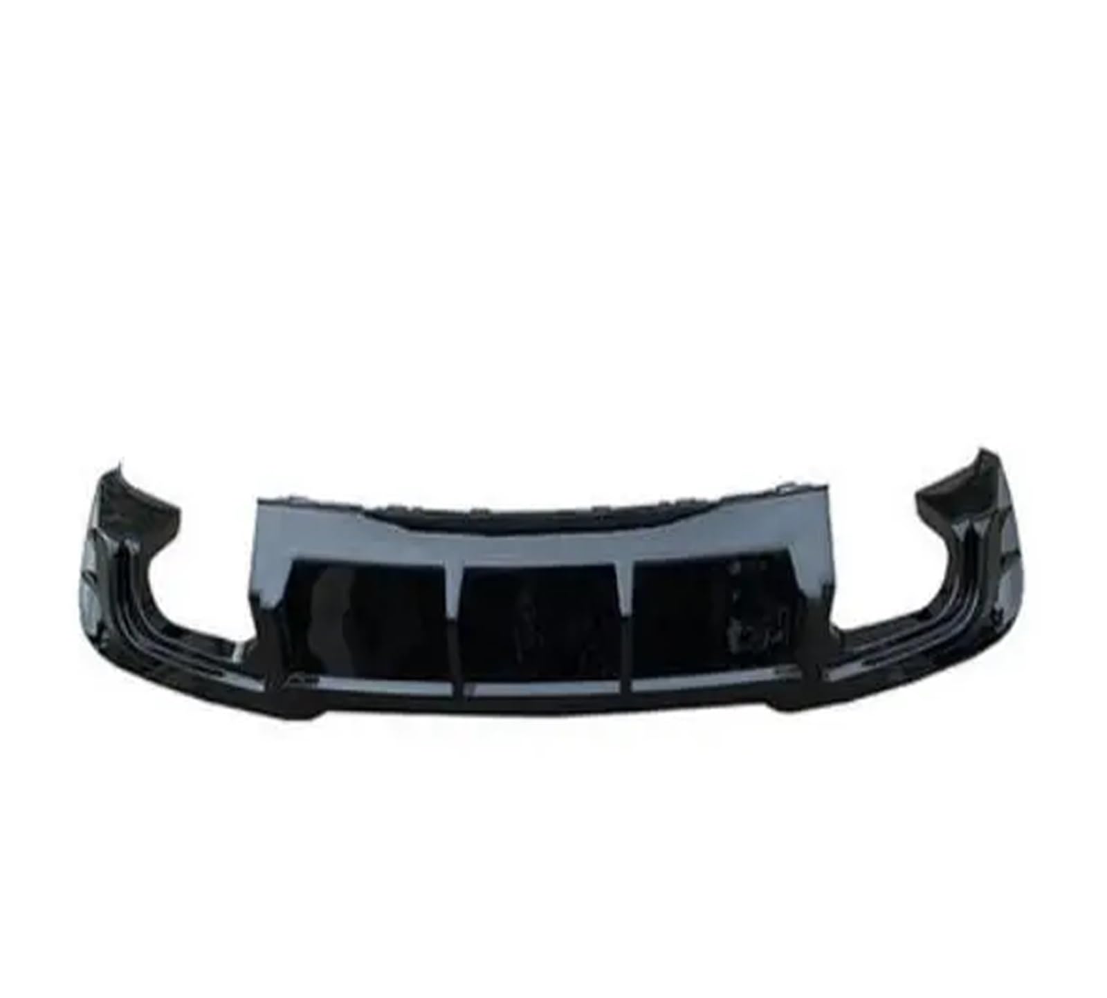Für A3 S3 Sline Fließheck 2017 2018 2019 2020 ABS-Lack Auto Hintere Stoßstange Lip Diffusor Spoiler Mit Auspuff Tipps(Gloss Black) von DXLSAEU