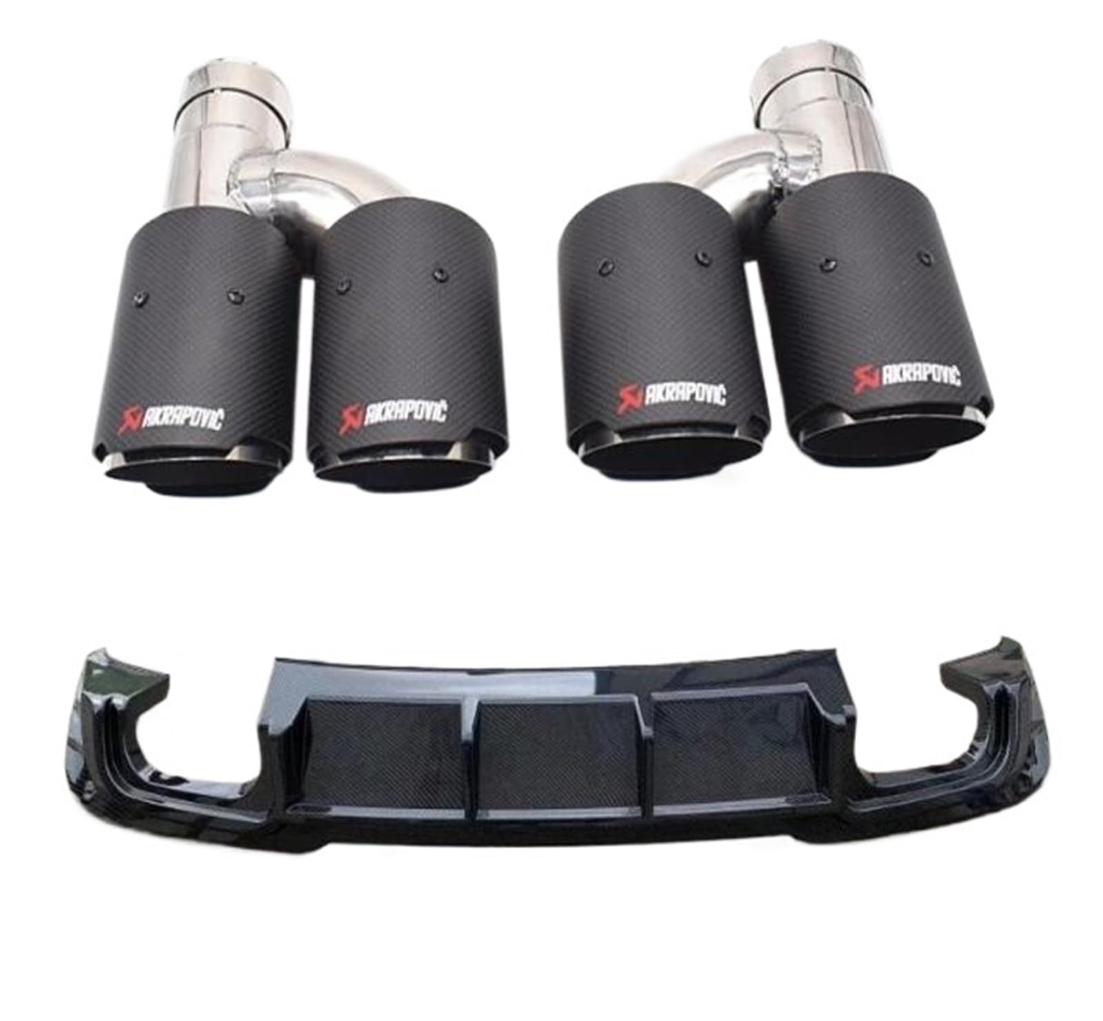 Für A3 S3 Sline Fließheck 2017 2018 2019 2020 ABS-Lack Auto Hintere Stoßstange Lip Diffusor Spoiler Mit Auspuff Tipps(XL125V Smoke LG) von DXLSAEU