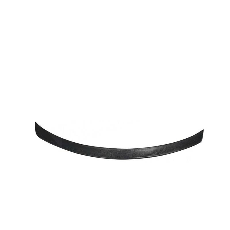 Für Benz C Klasse C205 2 Tür Coupe W205 4 Tür Limousine 2014-2022 Auto Carbon Faser Auto Hinten Trunk Lip Spoiler Flügel(FRP Unpainted 2 Door) von DXLSAEU
