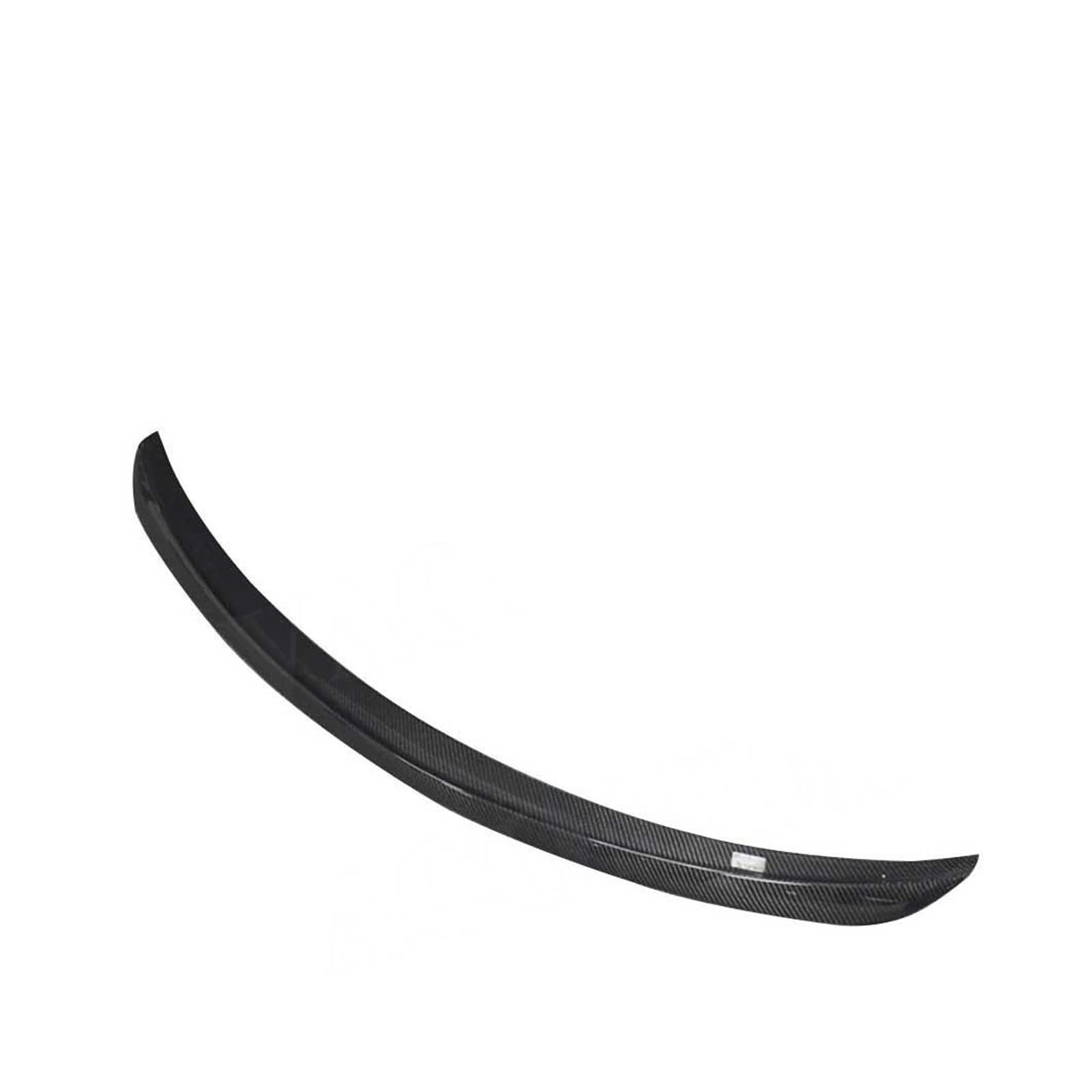 Für Benz C Klasse C205 2 Tür Coupe W205 4 Tür Limousine 2014-2022 Auto Carbon Faser Auto Hinten Trunk Lip Spoiler Flügel(FRP Unpainted 4 Door) von DXLSAEU