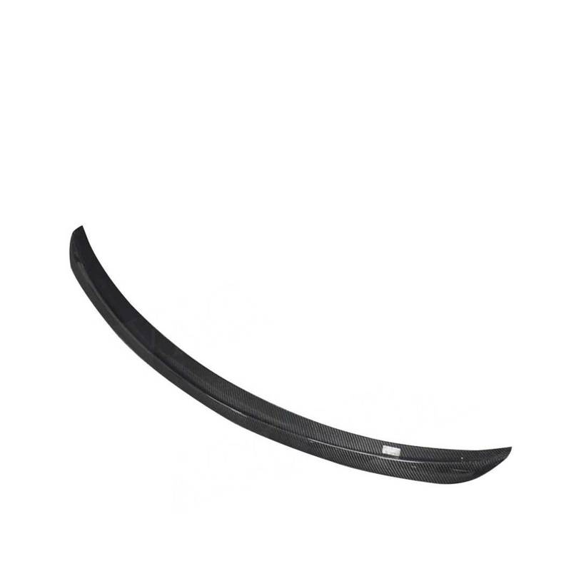 Für Benz C Klasse C205 2 Tür Coupe W205 4 Tür Limousine 2014-2022 Auto Carbon Faser Auto Hinten Trunk Lip Spoiler Flügel(FRP Unpainted 4 Door) von DXLSAEU