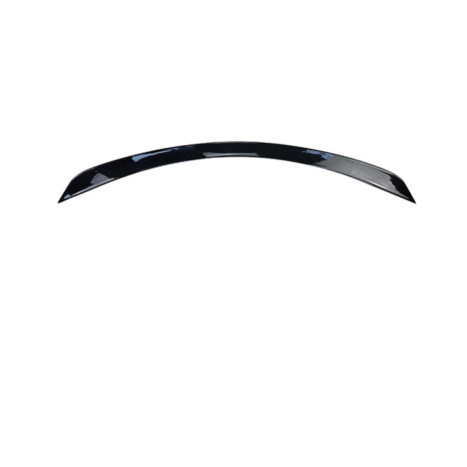 Für Benz E Klasse W213 E250 E300 E43 E63 AMG Limousine 4 Tür ABS Material Hinten Stamm Spoiler Boot Lip Flügel Spoiler(ABS Carbon Look) von DXLSAEU