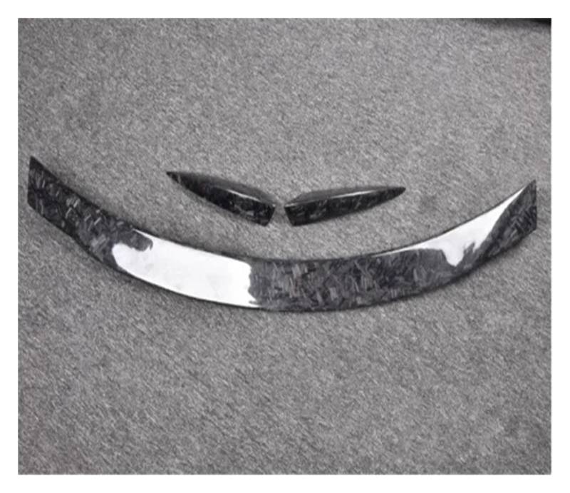 Für Benz GLE450 GLE63 GLE53 Coupe AMG 2020 2021 2022 2023 LD Geschmiedet Carbon Faser Auto Hinten Flügel Stamm Lip Spoiler(Forged Carbon) von DXLSAEU