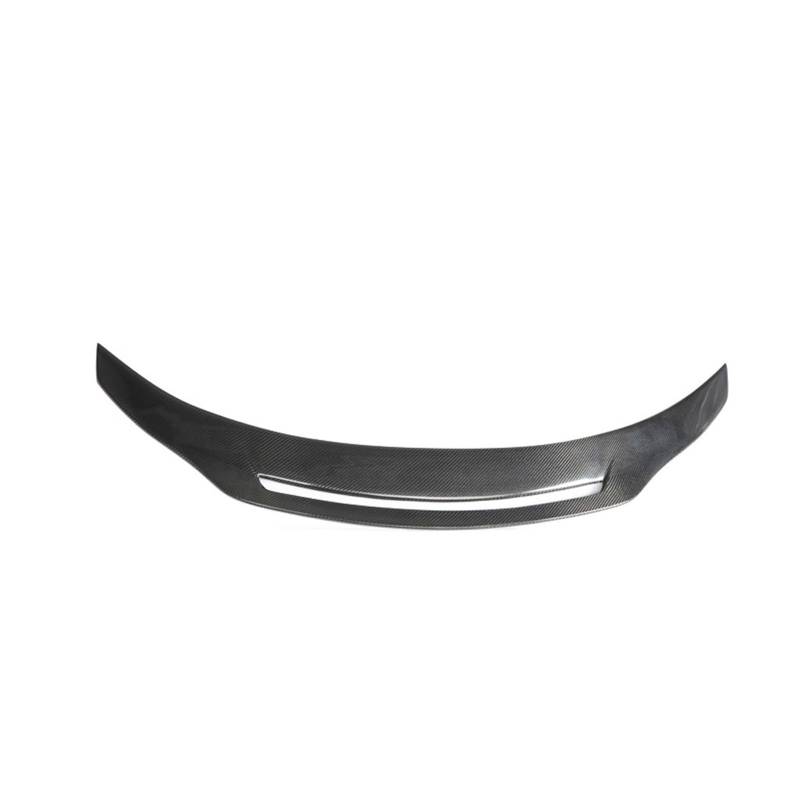 Für Benz W177 A180 A200 A220 A35 AMG Limousine 4 Tür 2019 2020 Auto Faser Hinten Lip Spoiler Boot Flügel(Carbon L Style) von DXLSAEU