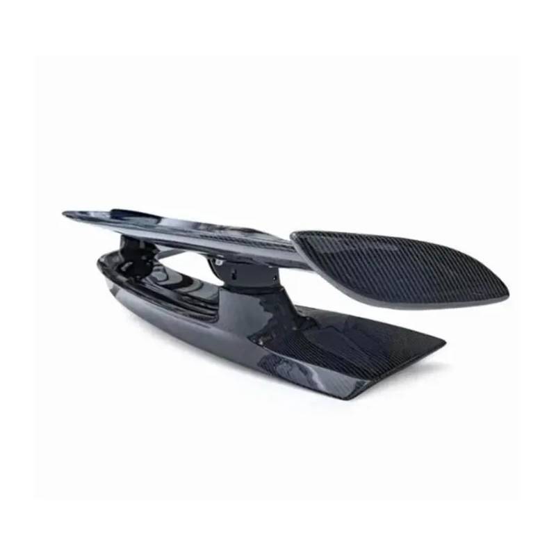 Für Benz W205 C200 C63 C43 C63S Coupe AMG 2Tür 2015-2020 Carbon Auto Hinten Flügel Stamm Lip Spoiler(Carbon) von DXLSAEU