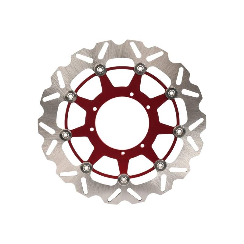 Für CR CRF CR125 CR250 CR500 CRF250R CRF250X CRF450R CRF450X 320MM Oversize Vorne Schwimmende Bremsscheibe Motocross Enduro(320MM Brake disc) von DXLSAEU