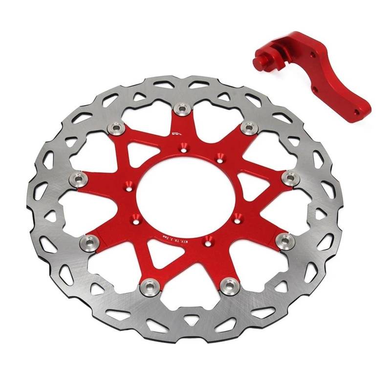 Für CR125R CRF250R CRF450R CRF250X CRF450X SUPERMOTARD CRF Motorrad 320MM Schwimm Bremsscheiben Rotor Mit Halterung(Set) von DXLSAEU