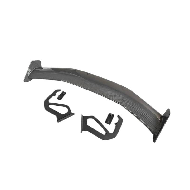 Für Cayman Boxster 981 986 987 718 GT4 GTRS 2013 + Flügel Carbon Carbon Hinten Stamm Spoiler Hinten Lip Spoiler flügel(FRP Black) von DXLSAEU