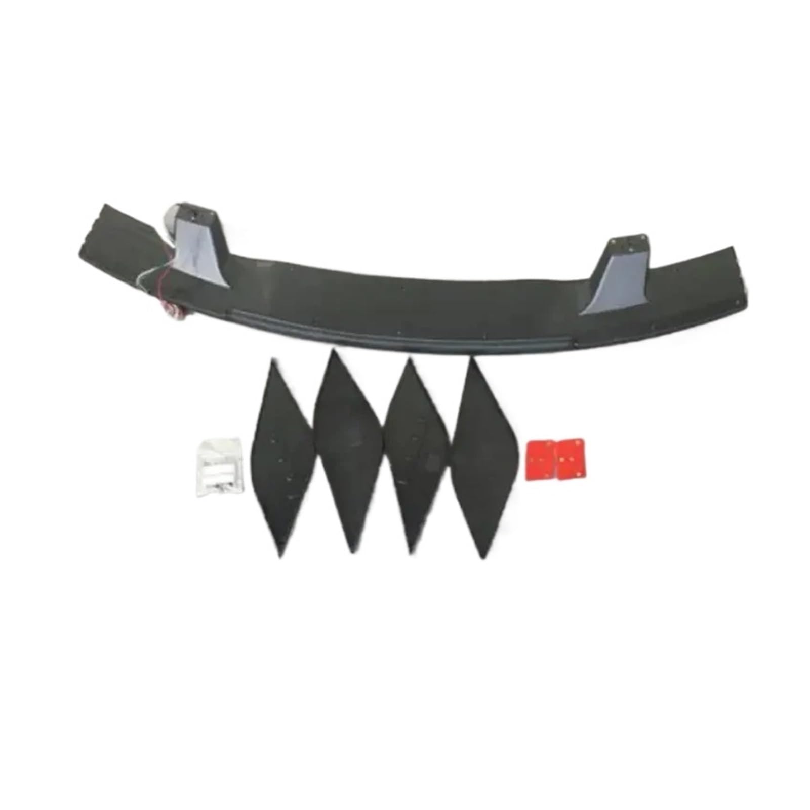 Für Chevrolet Camaro 2016 2017 2018 2019 2020 2021 2022 ABS Auto Hinten Flügel Stamm Lip Spoiler(Whit LED LAMP) von DXLSAEU