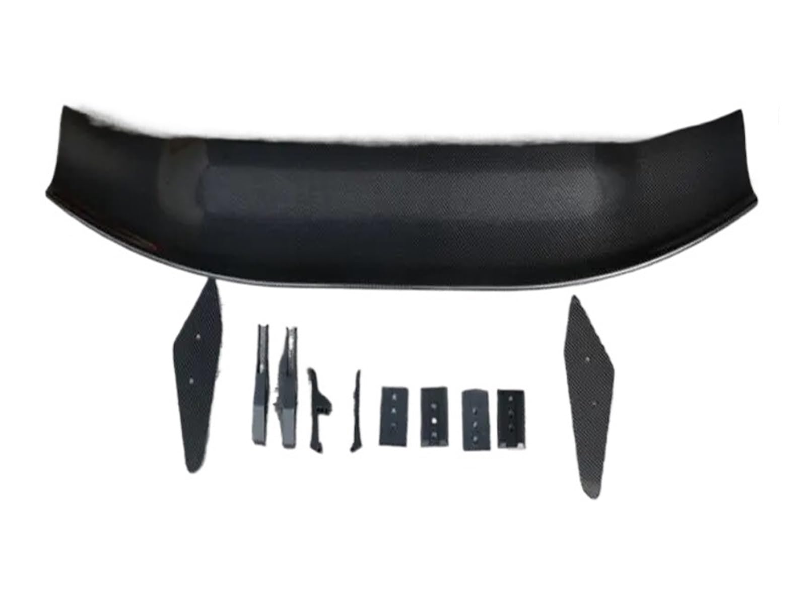 Für Chevrolet Camaro ZL1 2010-2021 FRP/Geschmiedete Carbon Faser Auto Hinten Flügel Stamm Lip Spoiler(FRP Mattschwarz) von DXLSAEU