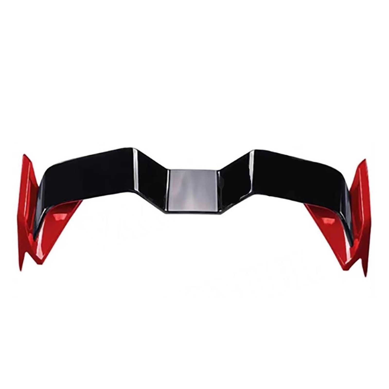 Für Civic 10. Generation 4-türiges Auto-Dekor, ABS-Kunststoff, Heckdachspoiler, Flügel, Stammlippe, Kofferraumabdeckung, Auto-Styling(Red Black) von DXLSAEU