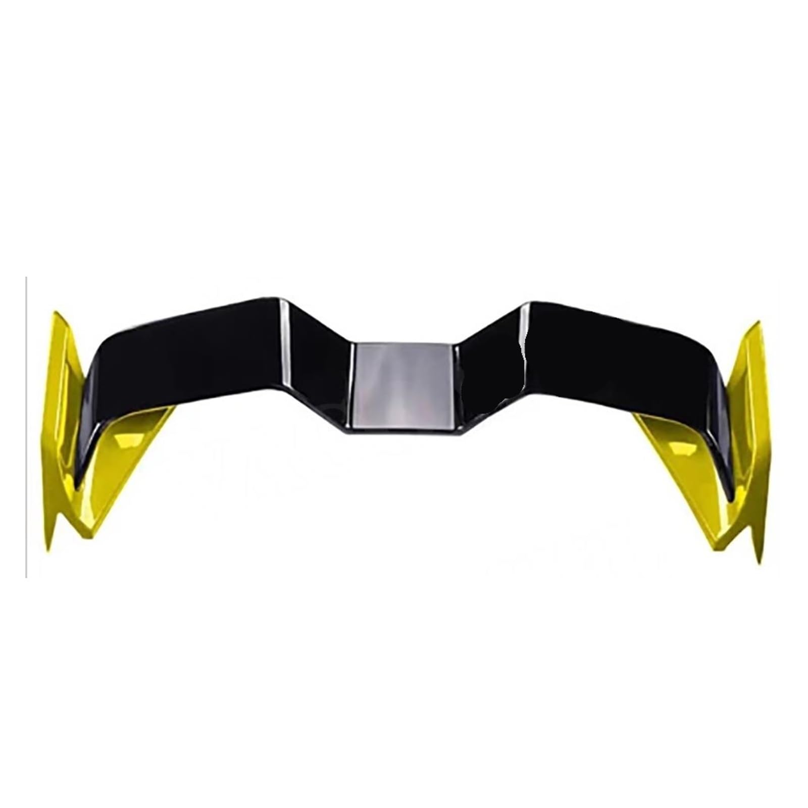 Für Civic 10. Generation 4-türiges Auto-Dekor, ABS-Kunststoff, Heckdachspoiler, Flügel, Stammlippe, Kofferraumabdeckung, Auto-Styling(Yellow Black) von DXLSAEU