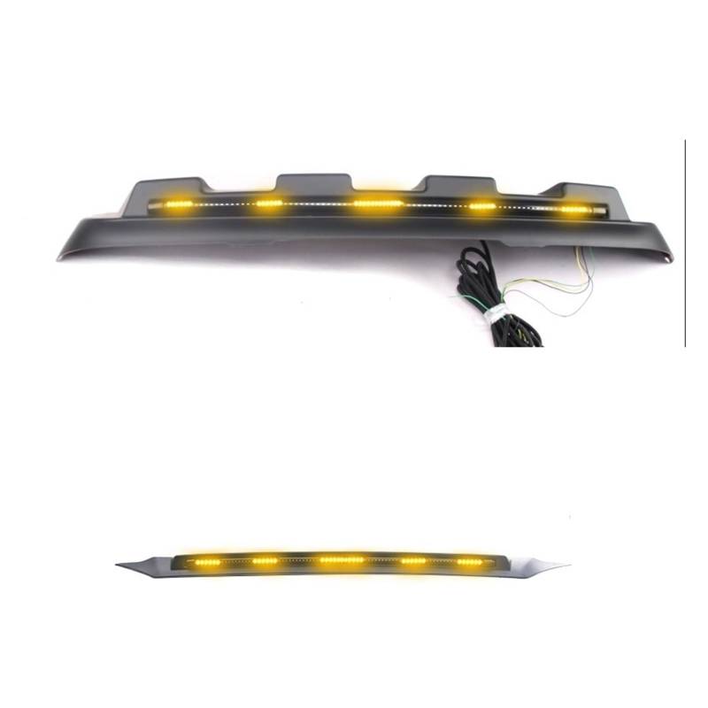 Für Haval H9 2022 Schwanz Flügel Sandstein Barriere Geändert Heckspoiler Top Flügel Körper Haube Abdeckung Kit Auto Zubehör(Top Wing) von DXLSAEU