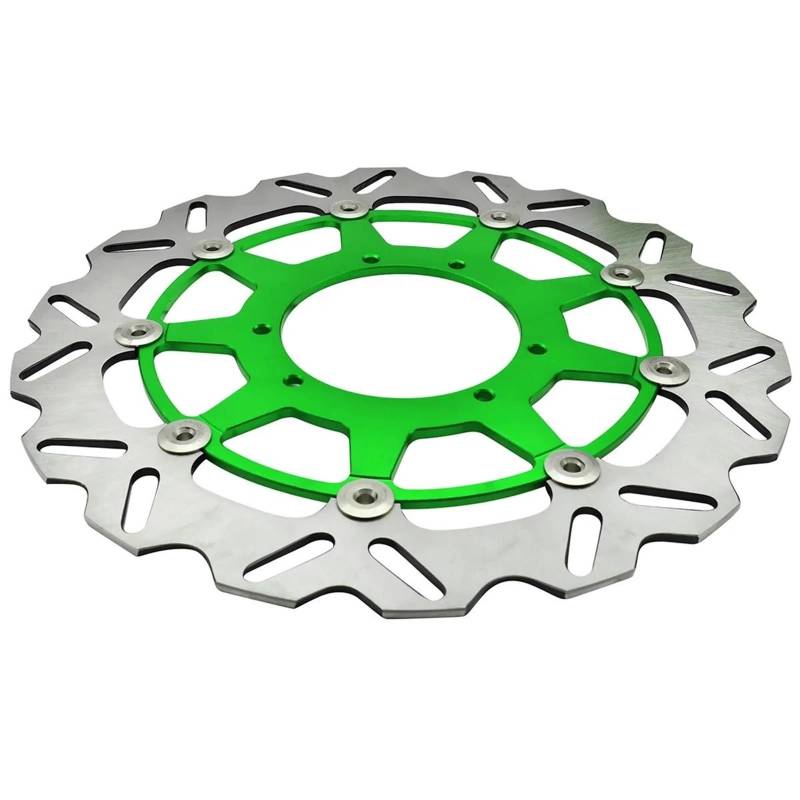 Für KX125 KX250 KX250F KX450F KLX450R KX KLX 270/320mm Vorne Hinten Schwimm Bremsscheibe Rotor Motocross Motorcycl Teile(Front 320MM) von DXLSAEU