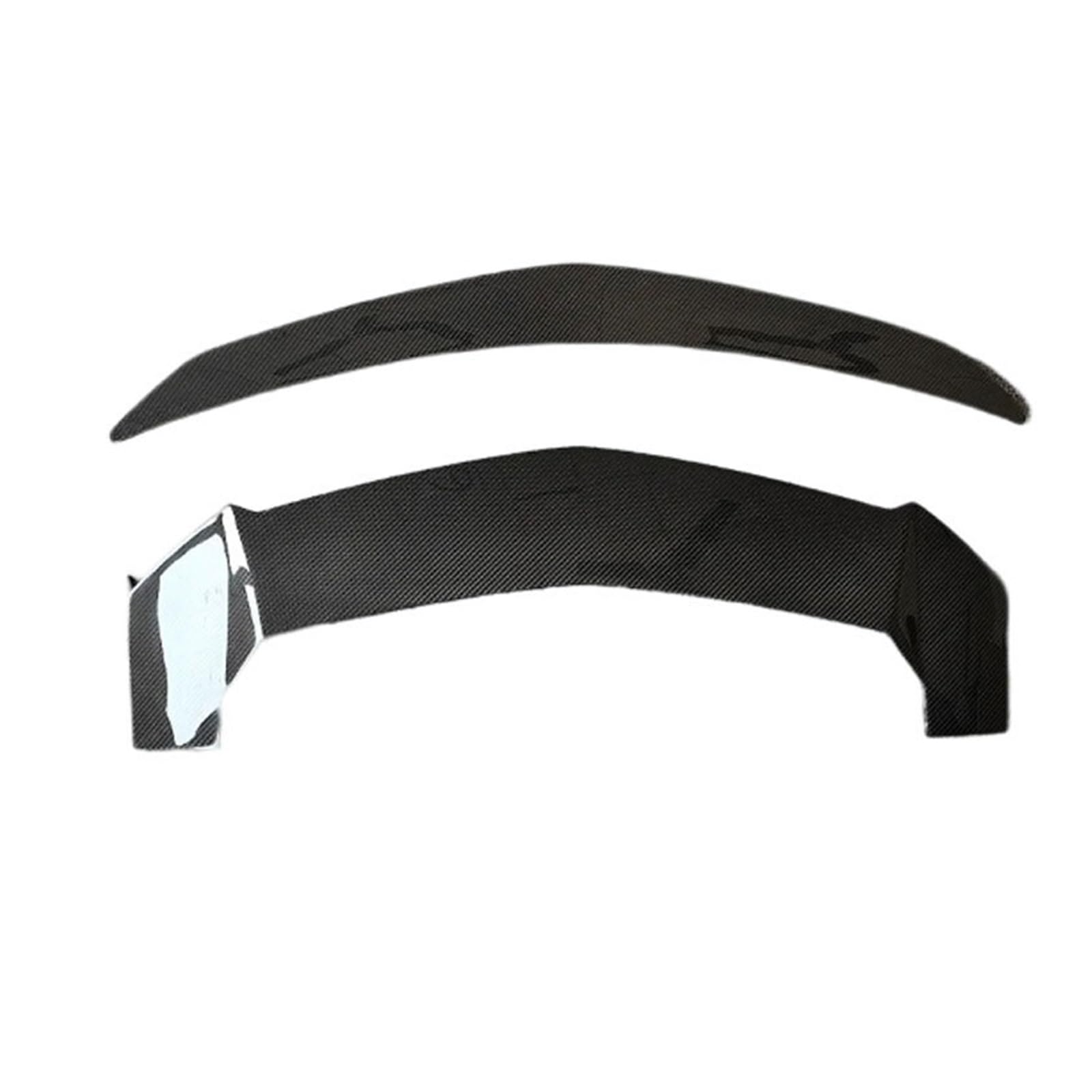 Für Lamborghini Urus 2018 2019 2020 2021 2022 Carbon Faser Auto Hinten Flügel Stamm Lip Dach Spoiler(A Set) von DXLSAEU