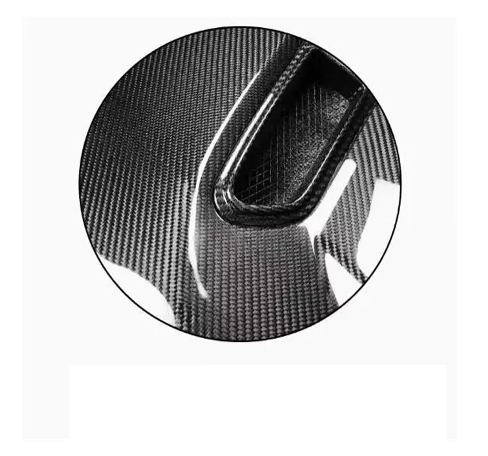 Für Mclaren 720S 2017 2018 2019 2020 2021 2022 Geschmiedet Carbon Faser Auto Hinten Flügel Stamm Lip Spoiler V Körper Kit(Carbon) von DXLSAEU