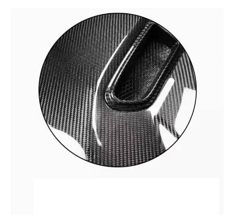 Für Mclaren 720S 2017 2018 2019 2020 2021 2022 Geschmiedet Carbon Faser Auto Hinten Flügel Stamm Lip Spoiler V Körper Kit(Carbon) von DXLSAEU