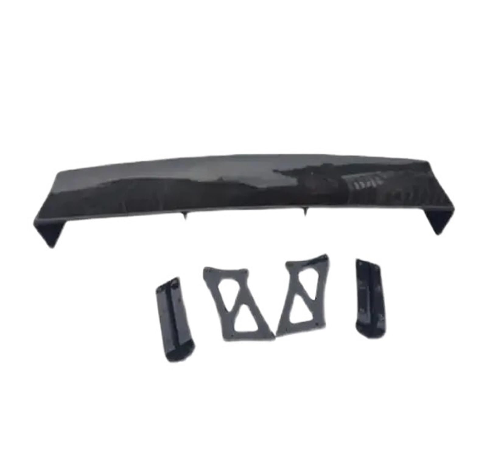 Für Nissan GT-R GTR R35 2008-2022 Carbon Faser/FRP Auto Hinten Flügel Stamm Lip Spoiler(Carbon) von DXLSAEU