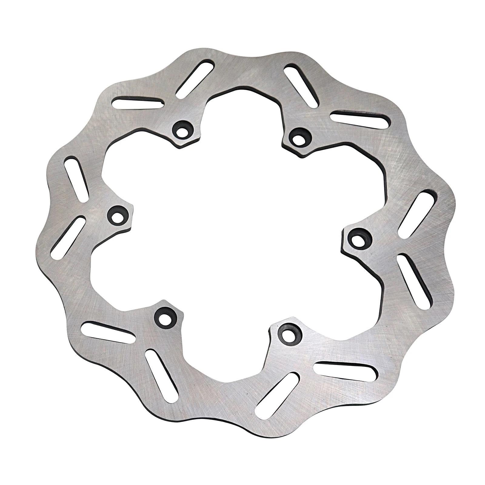 Für SX SXF XC XCF XCW EXC EXCF Für FE TE FC TC FX TX 1994-2023 260MM 220MM Motorrad Vorne Hinten Bremsscheibe Bremsscheibe(220MM) von DXLSAEU