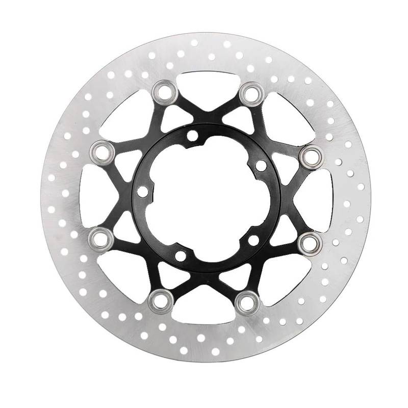 Für Suzuki Für GSXR600 GSXR750 GSXR1000 K5 K6 K7 2005-2007 GSX R600 R750 R1000 GSX-R600 Vordere Bremsscheibe Motorrad Zubehör(Black) von DXLSAEU
