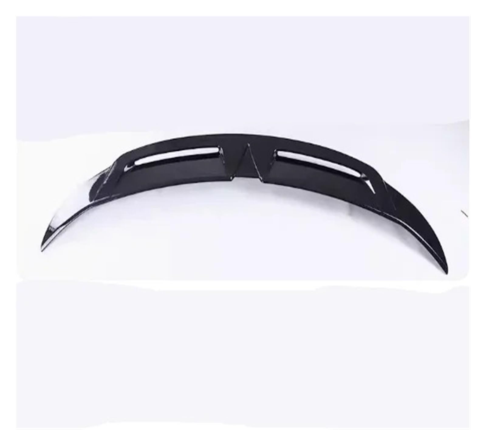 Für Tesla Modell Y 2020 2021 2022 2023 Glanz Schwarz/Geschmiedete Carbon Faser Auto Hinten Flügel Stamm Lip Spoiler(Gloss Black) von DXLSAEU